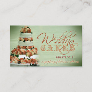 Tarjeta De Visita Planificador de eventos de los dulces de los