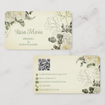 Planificador de Eventos Floral Acuarela Femenino B