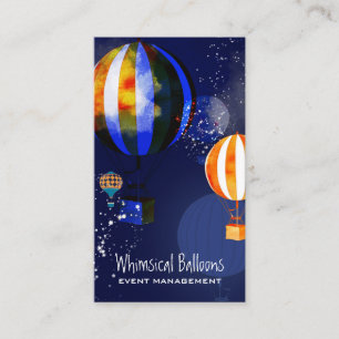 Tarjeta De Visita Planificador de eventos Magic Air Balloons
