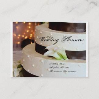 Tarjeta De Visita Planificador de la boda