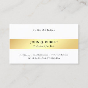 Tarjeta De Visita Planilla elegante minimalista moderna de aspecto d
