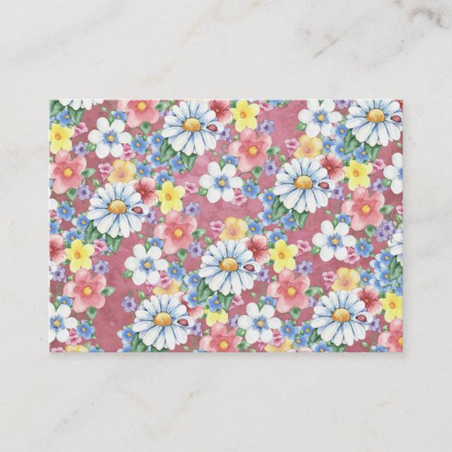 Tarjeta De Visita Plantar la semilla y ver crecer el negocio - SRF (Anverso)