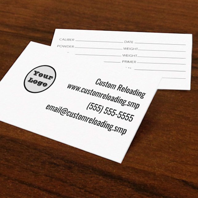 Tarjeta De Visita Plantilla de datos de carga y contacto de recarga  (Subido por el creador)