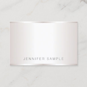 Tarjeta De Visita Plantilla de diseño simple elegante moderno creati