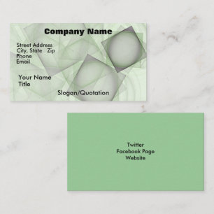 Tarjeta De Visita Plantilla de ilustraciones de mosaico de abstracto