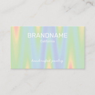 Tarjeta De Visita Plantilla de logotipo de Chevron de color degradad