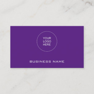 Tarjeta De Visita Plantilla de logotipo de la empresa Elegant Royal