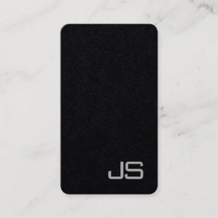 Tarjeta De Visita Plantilla de monograma elegante profesional