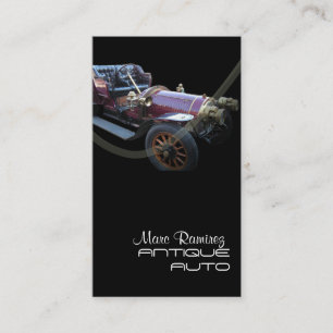 Tarjeta De Visita Plantilla de negocio de restauración automática an