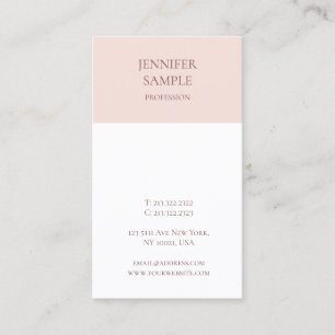 Tarjeta De Visita Plantilla linda del diseño profesional simple