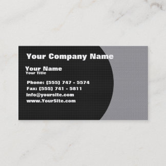 Tarjeta De Visita Plantilla metalizado de la fusión