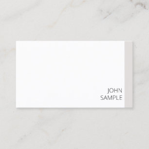 Tarjeta De Visita Plantilla minimalista elegante moderna profesional