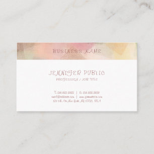 Tarjeta De Visita Plantilla Moderna de Arte Elegante Profesional Res