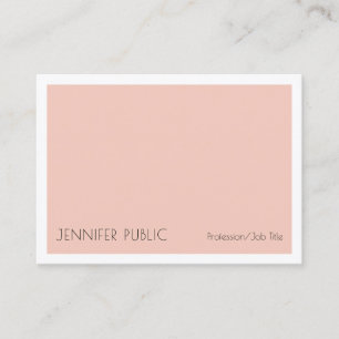 Tarjeta De Visita Plantilla moderna de diseño simple creativo