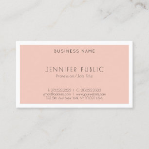 Tarjeta De Visita Plantilla moderna profesional minimalista elegante