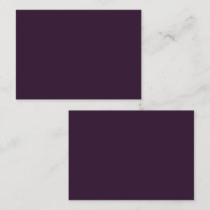 Tarjeta De Visita Plantilla Monocroma de COLOR PÚRPURA PRESUPUESTO