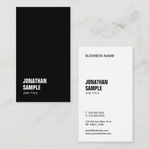 Tarjeta De Visita Plantilla personalizada elegante y personalizado s