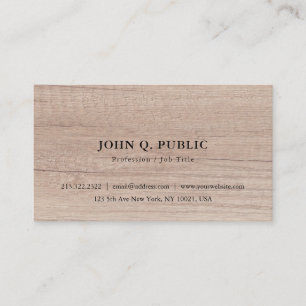 Tarjeta De Visita Plantilla personalizada elegante y sencilla de mad