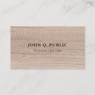 Tarjeta De Visita Plantilla profesional elegante con aspecto de made