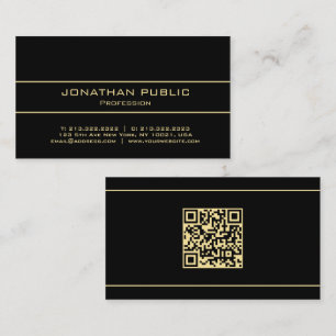 Tarjeta De Visita Plantilla profesional elegante y moderna de color 