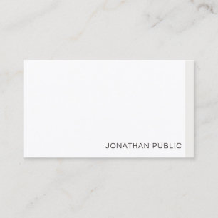 Tarjeta De Visita Plantilla profesional Minimalista moderna elegante