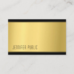 Tarjeta De Visita Plantilla profesional moderna Elegante Lujoso
