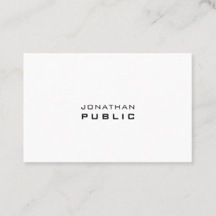 Tarjeta De Visita Plantilla profesional moderna Minimalista y elegan