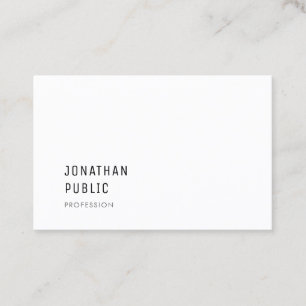 Tarjeta De Visita Plantilla profesional moderna Minimalista y elegan