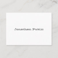 Plantilla profesional simple de guión manual moder