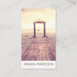 Tarjeta De Visita Plantilla vertical de moda de la foto de la capa