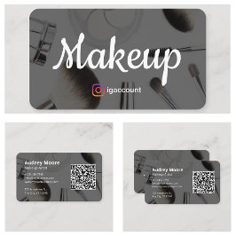 Tarjeta De Visita Plantillas para Maquilladores
