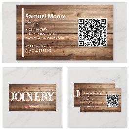 Tarjeta De Visita Plantillas Profesionales de Carpintería