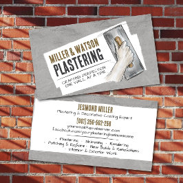 Tarjeta De Visita Plastering Services 