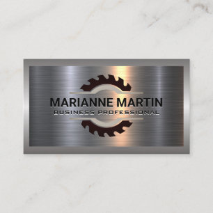 Tarjeta De Visita Plata de aluminio metalizado   Sierra