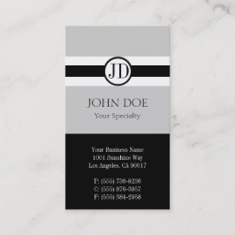 Tarjeta De Visita Plata del colgante del médico