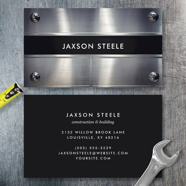 Tarjeta De Visita Plata industrial Metalizado reivindicada (Subido por el creador)