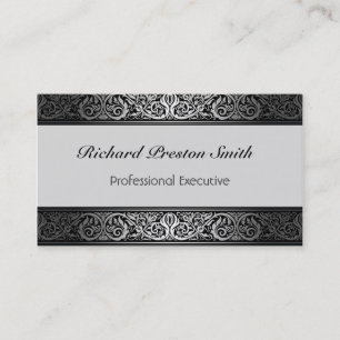 Tarjeta De Visita Plata profesional elegante y Busin de encargo
