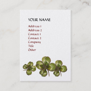 Tarjeta De Visita platino SHAMROCK