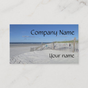 Tarjeta De Visita Playa de Cape Cod
