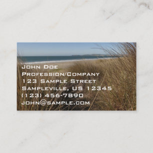 Tarjeta De Visita Playa Limantour en Point Reyes National Seashore I