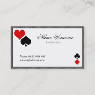 Tarjeta De Visita playing cards