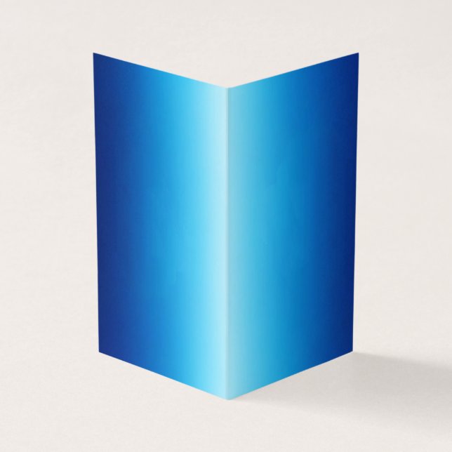 Tarjeta de visita plegada (Exterior)