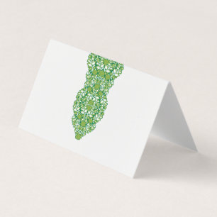 Tarjeta de visita plegada