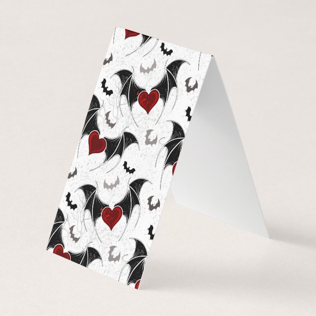 Tarjeta de visita plegada (Anverso)