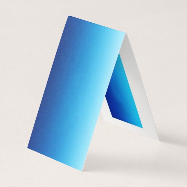 Tarjeta de visita plegada (Anverso)