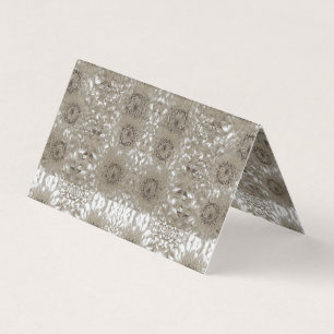 Tarjeta de visita plegada