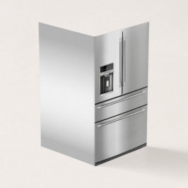 tarjeta de visita plegada para nutricionistas refr