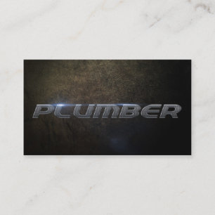 Tarjeta De Visita Plumber Business card