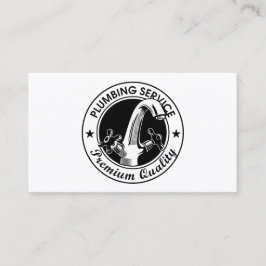 Tarjeta De Visita Plumero simple