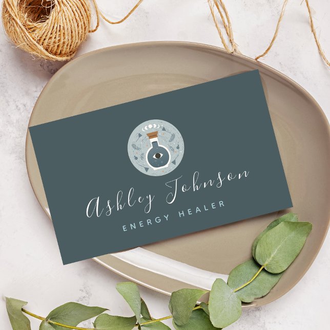 Tarjeta De Visita Poción mágica Tercer Ojo Cocina sana de energía có (Subido por el creador)